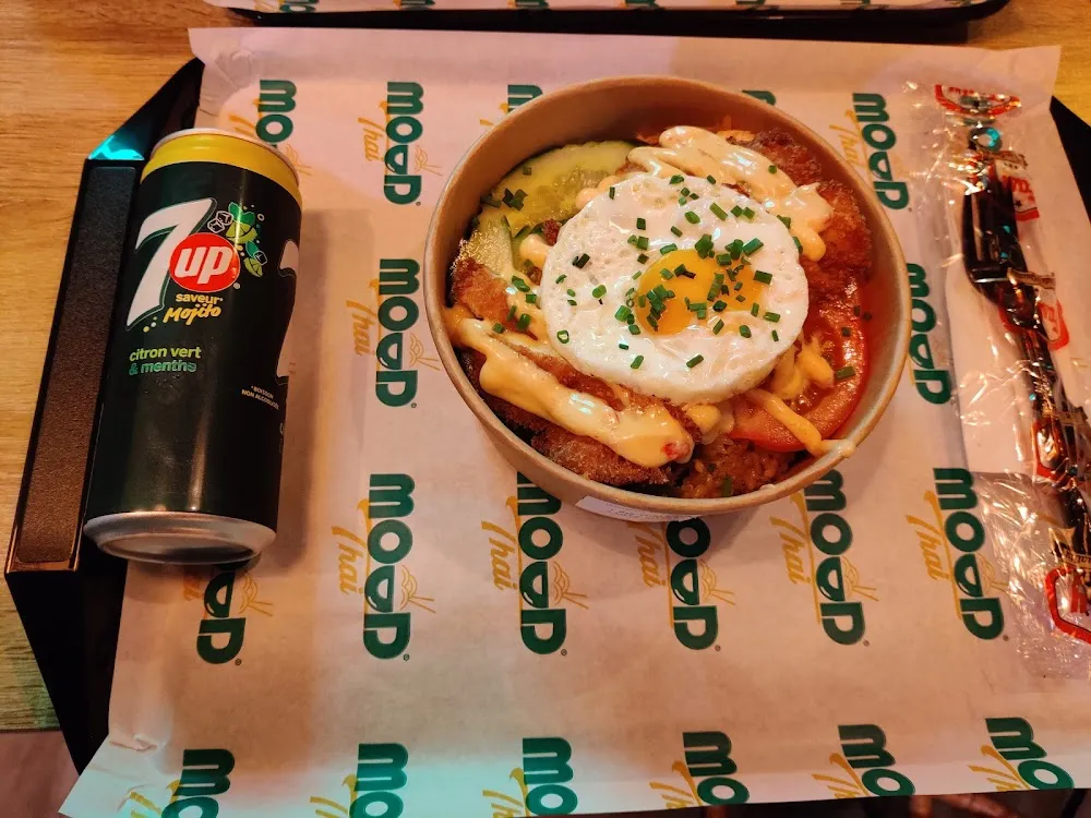 Crunchy Riz Thai Poulet